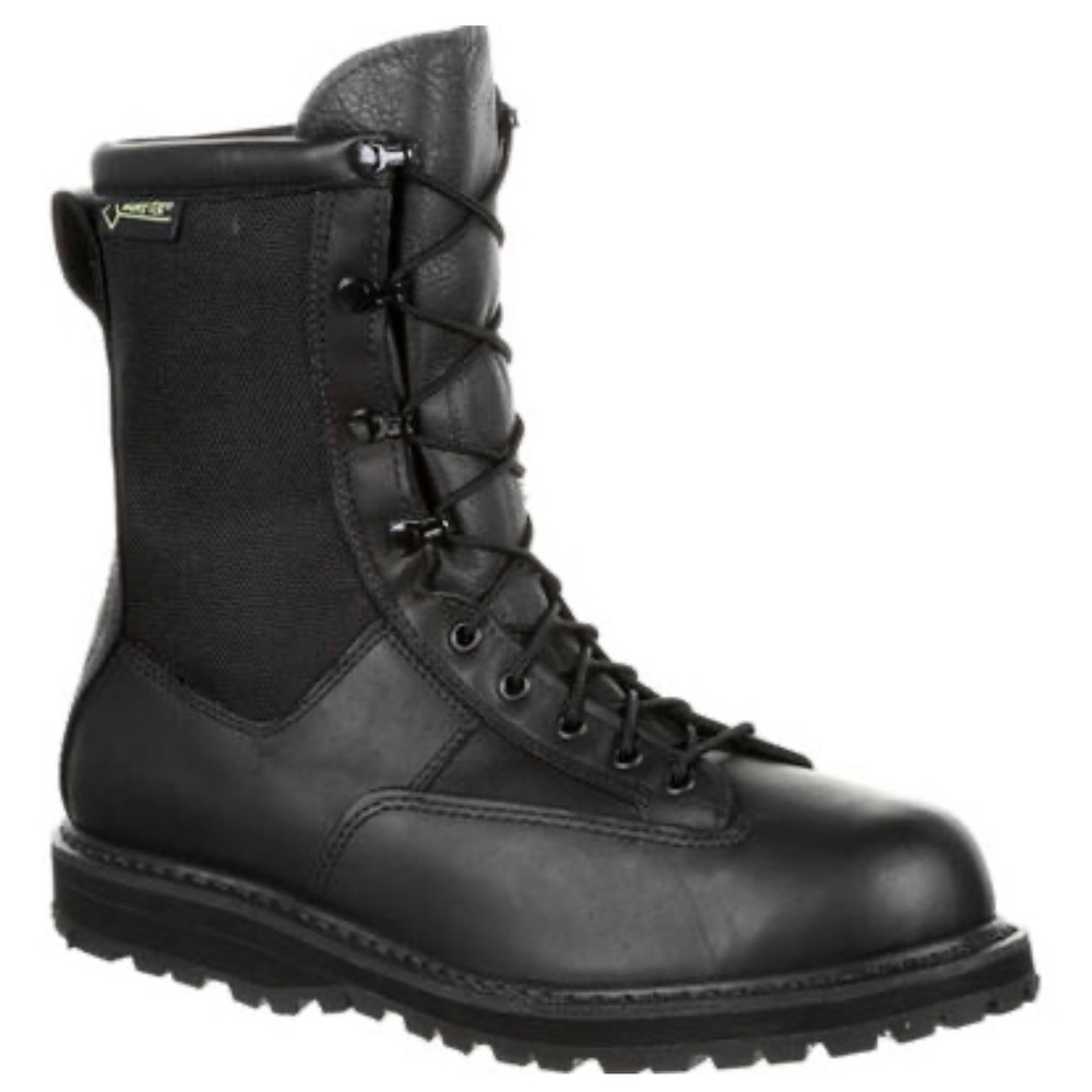 NEW Rocky GTX Service boots Men's 8" Duty Black Gore-Tex Size 6 ladies men’s 4.5